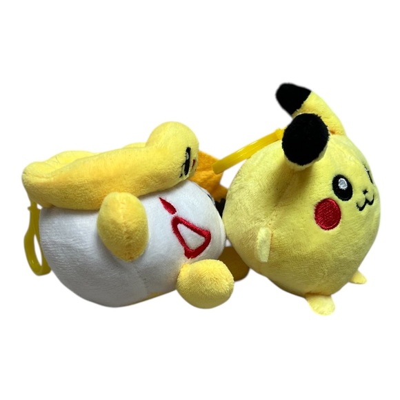 Pokemon Togepi & Pikachu Keychain Plush - Picture 2 of 5